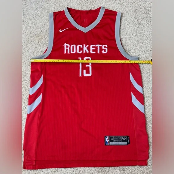 Houston Rockets 13 James Harden NBA Nike Basketball Jersey XL - Picture 7 of 9